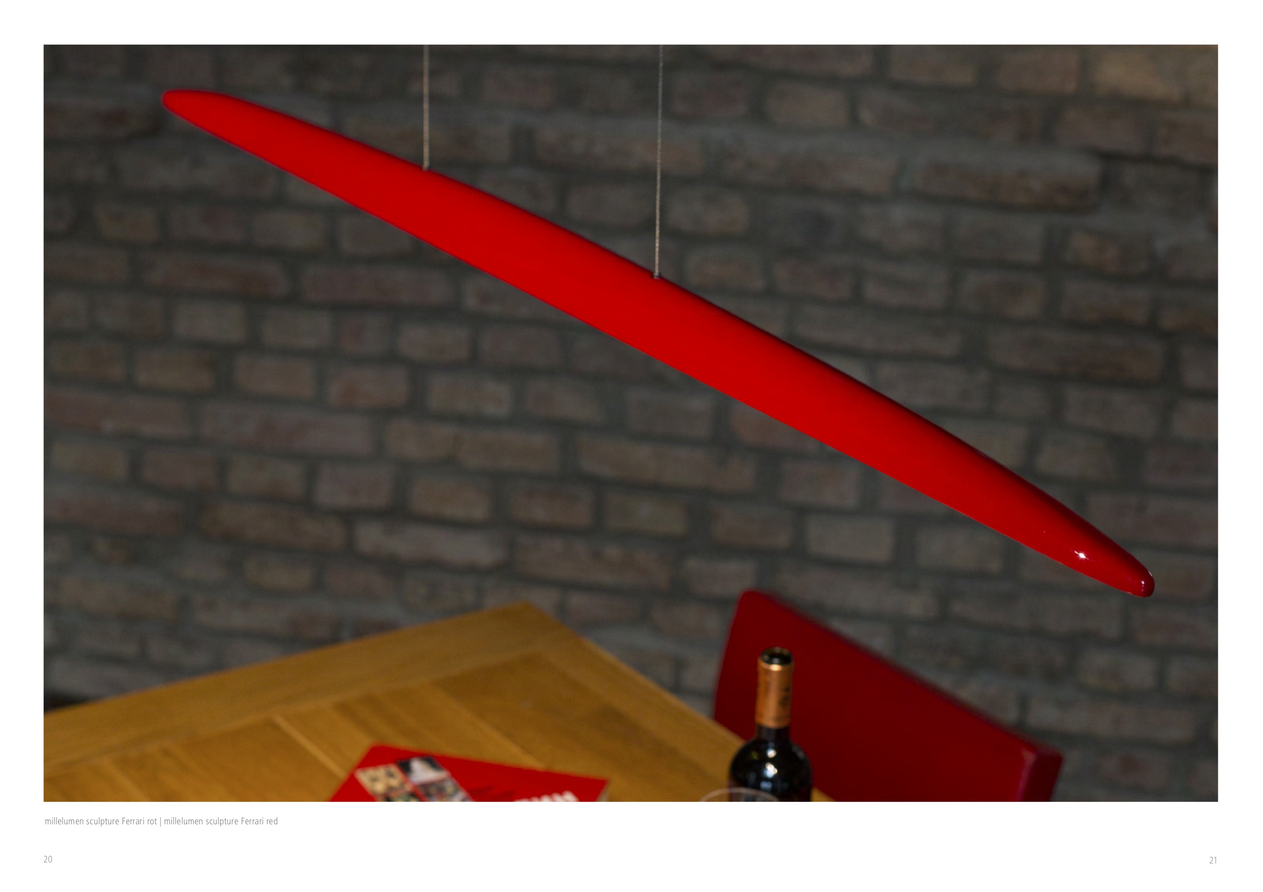 Pendelleuchte SCULPTURE – Bild 3
