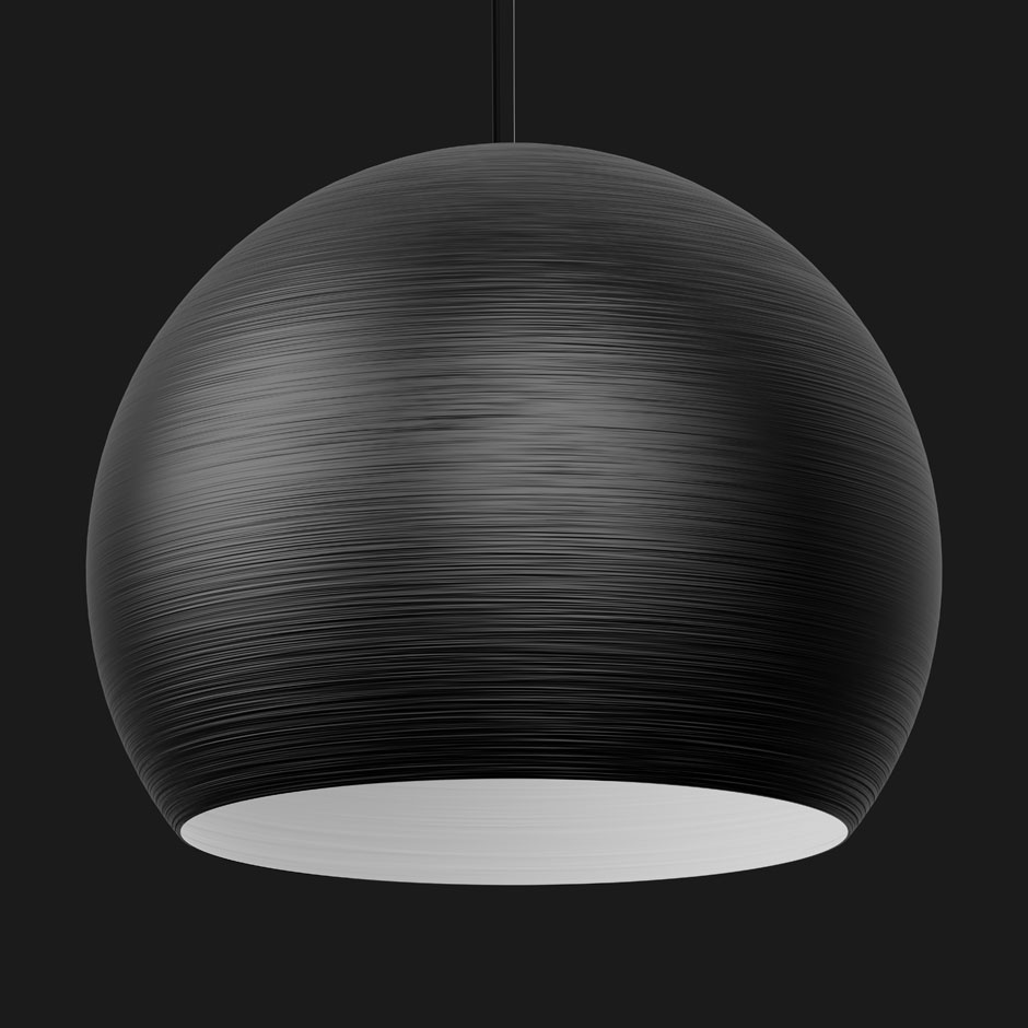 DOXIS Pendelleuchte Globe 800 strukturiert – Bild 8