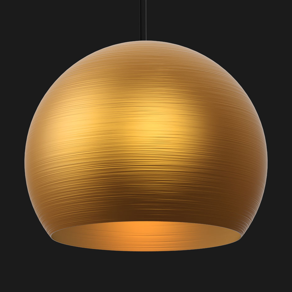 DOXIS Pendelleuchte Globe 800 strukturiert – Bild 12