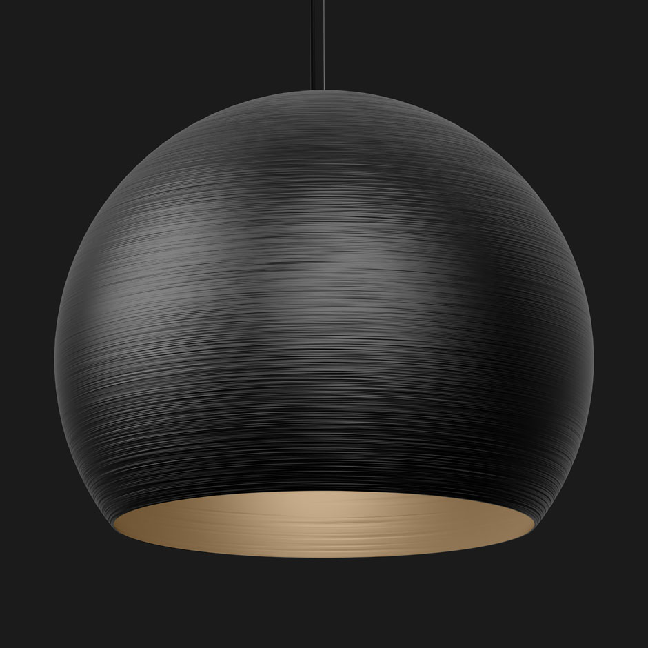 DOXIS Pendelleuchte Globe 800 strukturiert – Bild 17