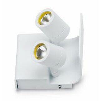 PLURIEL MICRO Wandleuchte 2-fach weiss