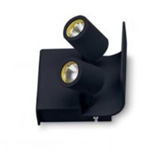 PLURIEL MICRO Wandleuchte 2-fach sw