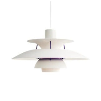 Pendelleuchte PH5 weiss classic